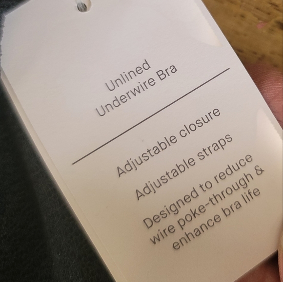 Auden Unlined Scalloped Lace Bra - Black - 34C - Picture 6 of 7